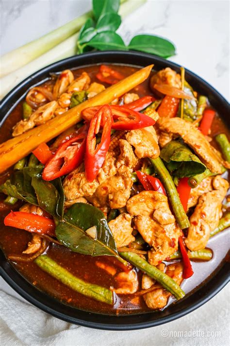 Ayam Paprik Thai Malaysian Chicken Stir Fry Nomadette