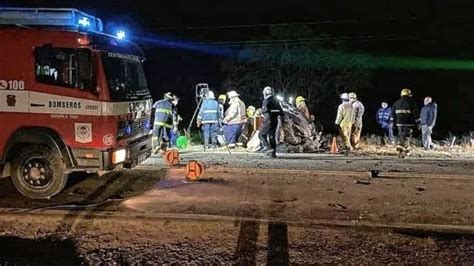 Accidente fatal se conoció la identidad de los 4 entrerrianos fallecidos