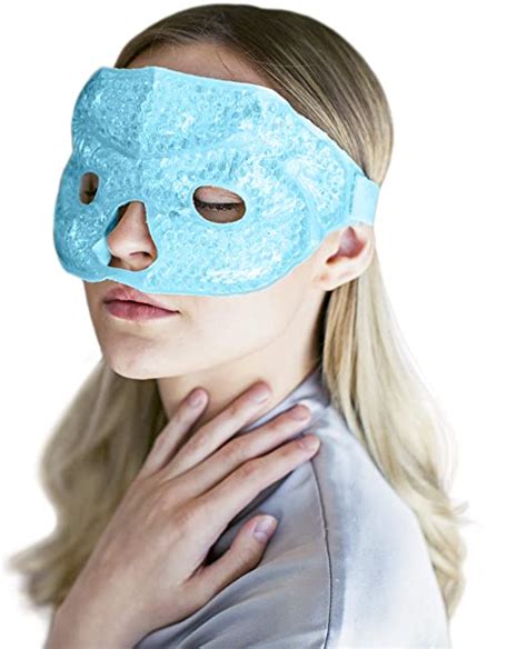 Amazon Hot And Cold Therapy Gel Bead Facial Eye Mask By Fomi Care