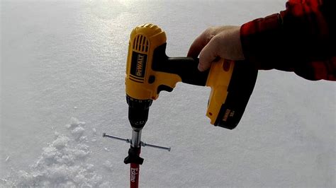 Eskimo Ice Auger Adapter For Cordless Drill Ice Fishing - Adapter View