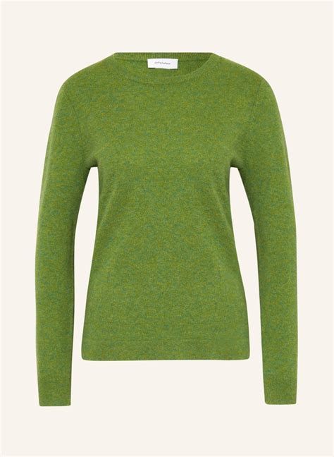 Darling Harbour Cashmere Pullover In Moos Mel