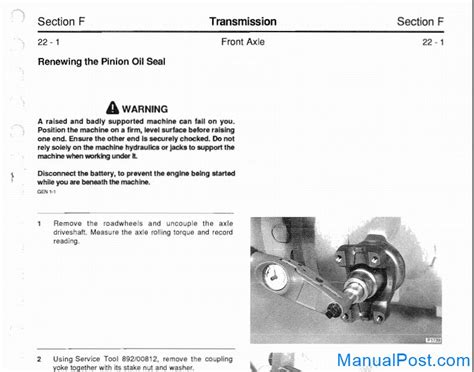 Jcb Backhoe Loader Cx Cx Variants Service Manual Manualpost