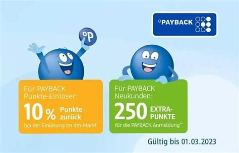 DM PAYBACK Punkte Woche von 23 2 1 3 2023 10 der eingelösten