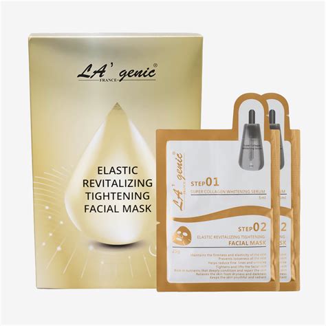 Elastic Revitalizing Tightening Facial Mask | LA' genic | Salon Beauty