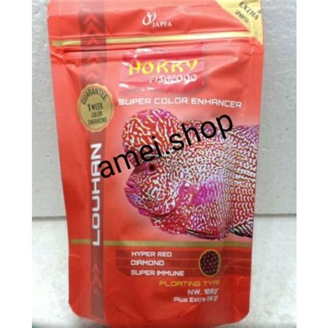 Hokky Hoky Hoki In Makanan Pakan Ikan Louhan Lohan Gr Lazada