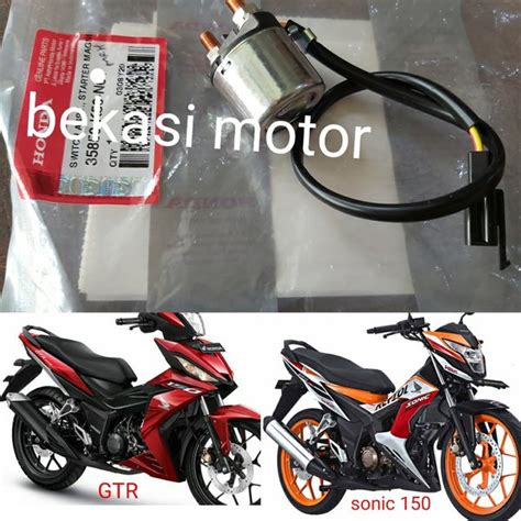 Jual Relay Stater Bendik Starter Honda Sonic Supra Gtr Original Di