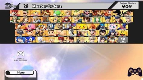 Guide Complet De Tous Les Personnages De Super Smash Bros Ultimate