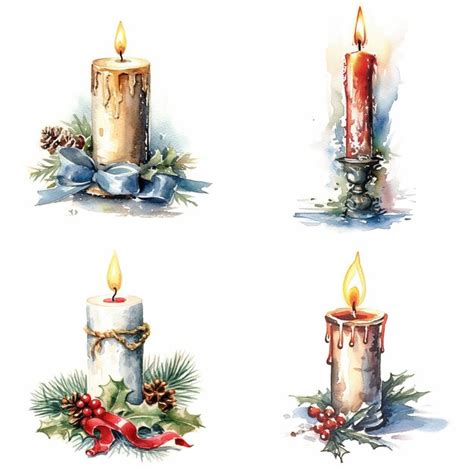 Seite Aquarell Advent Vektoren Und Illustrationen Zum Kostenlosen