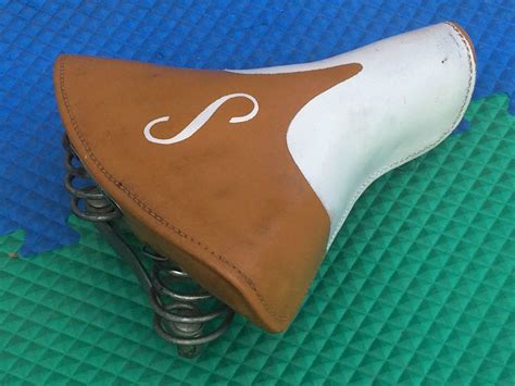 Vintage Schwinn Cruiser Spring S Mesinger Coppertone Bicycle Seat