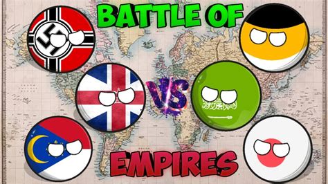 Countryballs In Nutshell ⚔️ 🛡️ 🏹 Empires Clash💥 S 1 All Parts