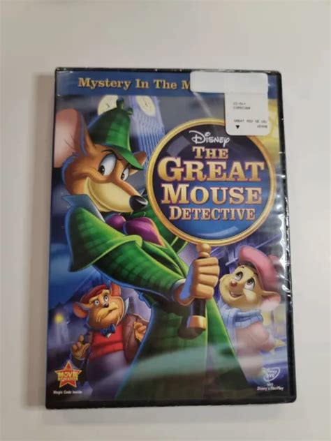 THE GREAT MOUSE Detective DVD 1986 Disney DVD Home Entertainment