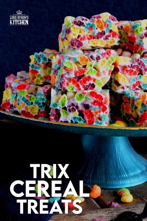 Trix Cereal Treats Lord Byrons Kitchen