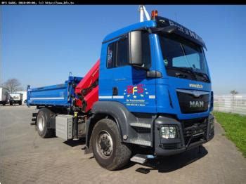 Man Tgs X H Bl Hydrodrive Hmf Kran For Sale Tipper