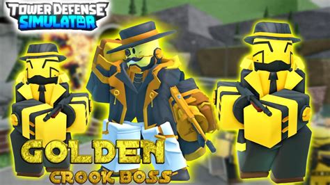 Tds New Golden Crook Boss New Skin Showcase Golden Crook Boss Tds