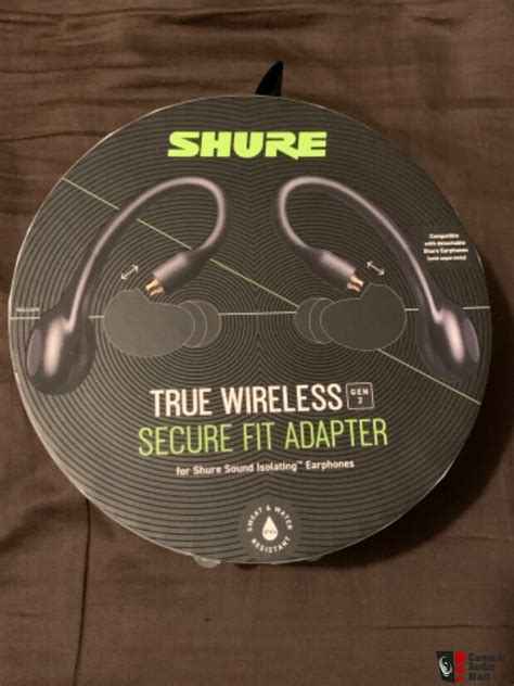 Black Shure Se846 Shure Tw2 Wireless Bluetooth Adapter Photo 4100295 Us Audio Mart