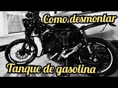 Como Desmontar Tanque De Gasolina De Una Motocicleta Rocketman