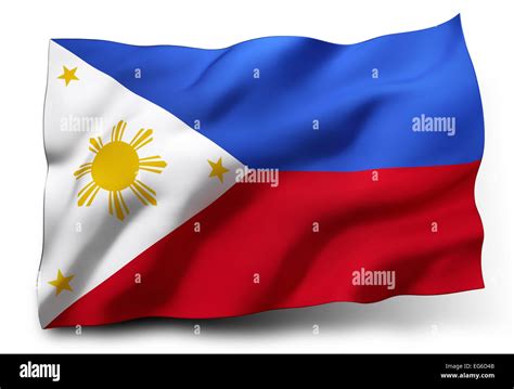 Philippine Flag Waving Drawing