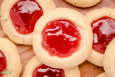 STRAWBERRY THUMBPRINT COOKIES Recipe Ketchup