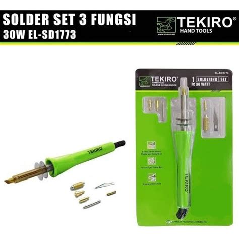 Jual TEKIRO EL SD1773 SOLDER SET 3 FUNGSI Shopee Indonesia