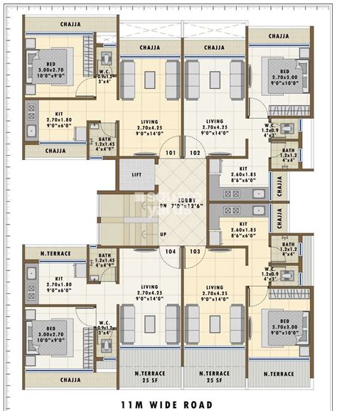 Vibrant Shree Residency In Karanjade Navi Mumbai 40 00 Lac Floor