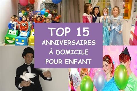 Top Des Animations A Domicile Pour Organiser Un Anniversaire Enfant