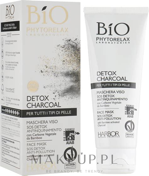 Phytorelax Laboratories Bio Phytorelax Detox Charcoal Face Mask Sos