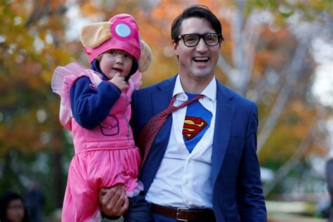 Canadian PM Justin Trudeau dresses up as 'Man of Steel' for Halloween ...