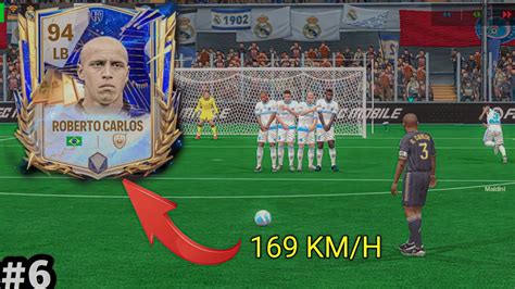 94 TOTY ROBERTO CARLOS PLAYER ROBERTO CARLOS FC MOBILE GAMEPLAY