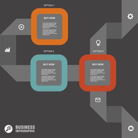 Konzeptionelles Vektor Design Vorlage Infografik Element Premium Vektor