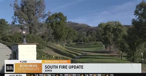 South Fire in Ventura County grows to 3,000 acres - CBS Los Angeles