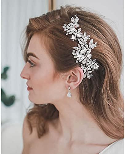 Amazon Peine De Pelo De Boda Con Diamantes De Imitaci N Tocados