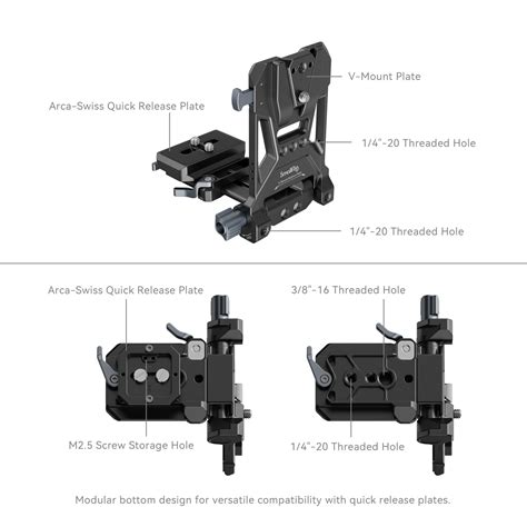 Smallrig Compact V Mount Battery Mounting System B Digistore