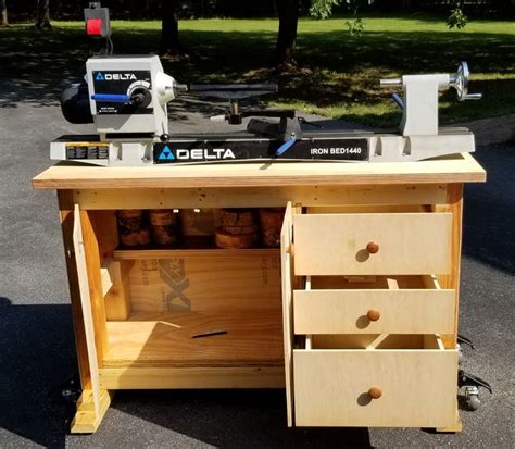 Pin By Andy Shizak On Wood Lathe Mobile Cabinet Stand Wood Lathe Wood Decor