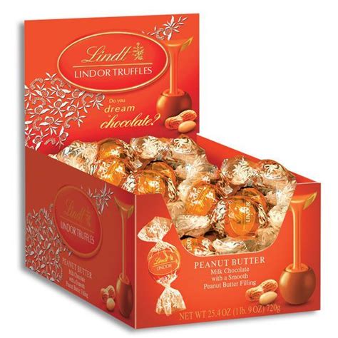 Wholesale Lindt Lindor Truffles - Peanut Butter and Milk Chocolate ...