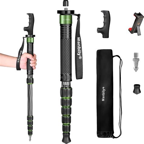 Manbily Carbon Fiber Camera Monopod61 Inch Portable