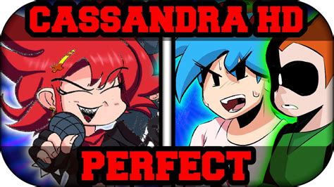 Fnf Cassandra Hd Full Week Perfect Hard Youtube