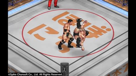 FIRE PRO WRESTLING WORLD 鶴田 vs 前田Aブロック準決勝決定戦 PS4版 YouTube