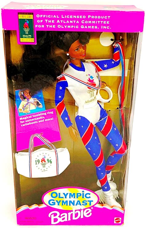 Olympic Gymnast Barbie African American Previously Displayed