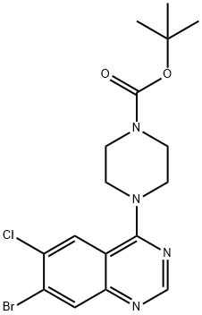 1698027 00 7 CAS号 1698027 00 7 tert butyl 4 7 bromo 6 chloroquinazolin