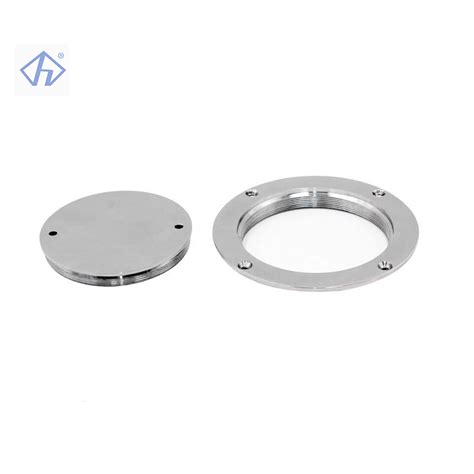 Stainless Steel Round Marine Boat Deck Plate Inspection Access Hatch