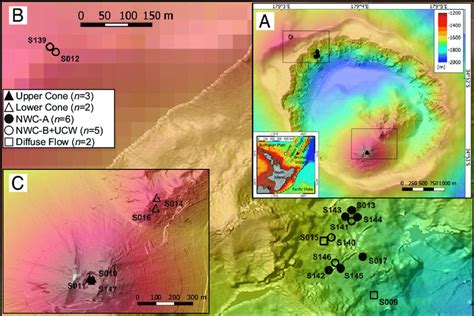 Location Of Hydrothermal Vent Sampling Sites From Brothers Volcano A