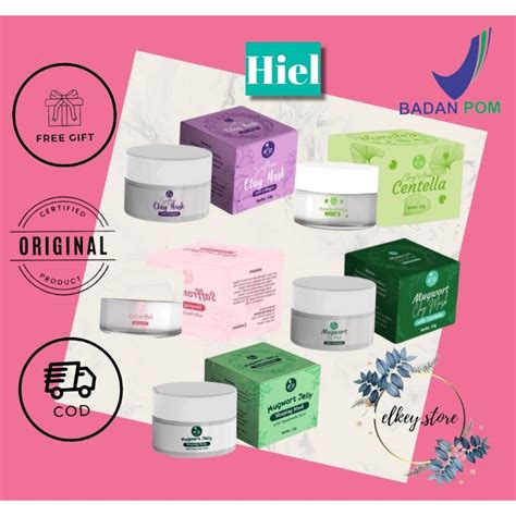 Hiel BEAUTY MASK BPOM SAFRON JELLY SLEEPING MASK CENTELLA SAFRON