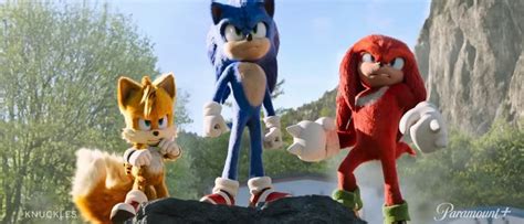 Knuckles Premier Trailer De La Série Spin Off Des Films Sonic Prévue