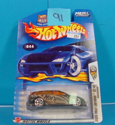 HOT WHEELS FIRST EDITIONS BLACK ORANGE AUDACIOUS AUDI EBay