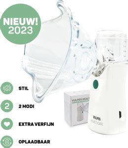 Vulpes Healthcare Aerosoltoestel Ultrasone Vernevelaar Inhalator