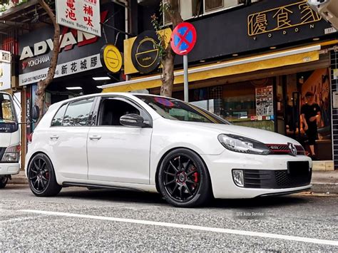 Volkswagen Golf Gti Vi White Ssr Gtv Wheel Front