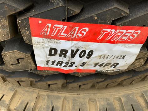 Atlas R Commercial Truck Drive Tires Bigiron Auctions