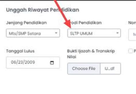 Pilihan Sma Hilang Dari Kolom Pendidikan Pemutakhiran Data Mandiri Pdm