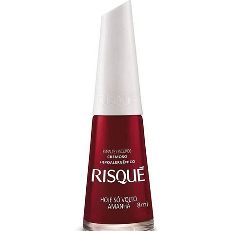 Esmalte Risqué Hoje Só Volto Amanhã 8ml Perfumaria Carol