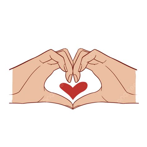 Heart Gesture Confession Png Transparent Image And Clipart